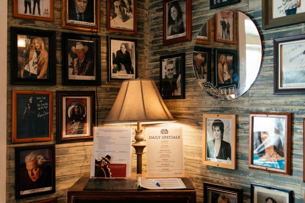 collection of beloved personalities in a museum