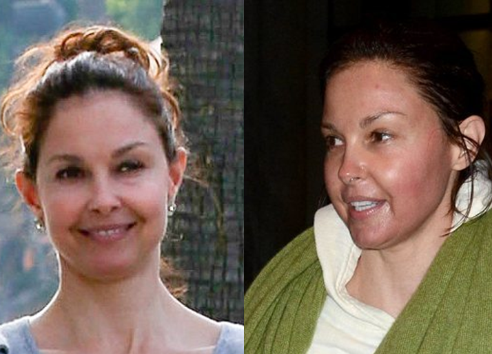 Ashley Judd no makeup