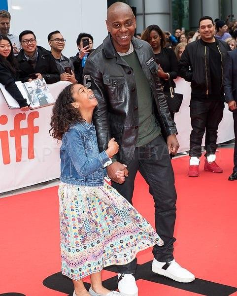 David Chappelle with his daughter Sonal Chappelle