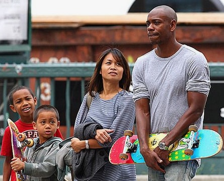 Ibrahim Chappelle with his family