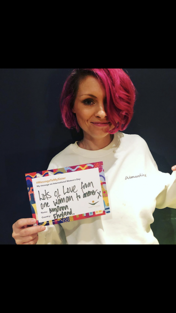 MyAnna Buring with a message to her sister