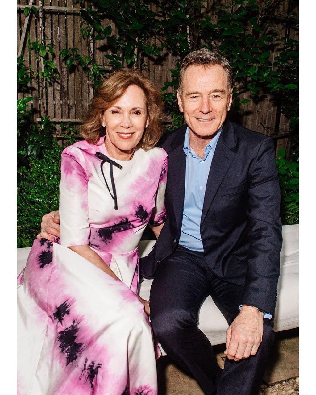 Robin Dearden and Bryan Cranston