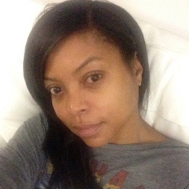 Taraji P. Henson no makeup