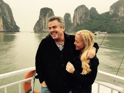 Cara Kokenes is happy with husband Christopher Knight