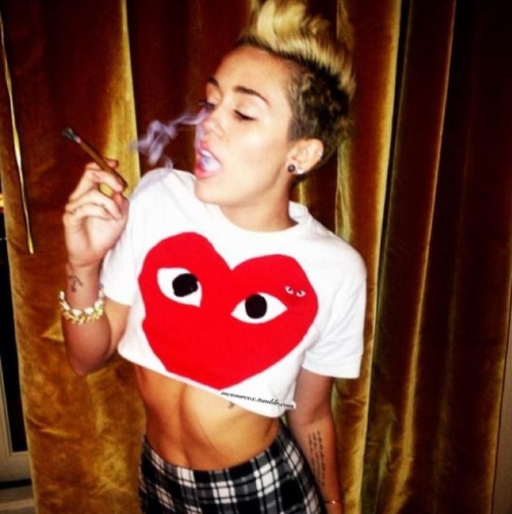 Miley Cyrus weed