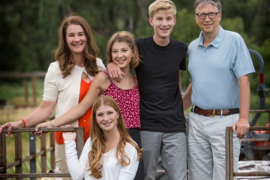 Rory John Gates and his family