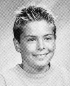 Zac Efron as a child